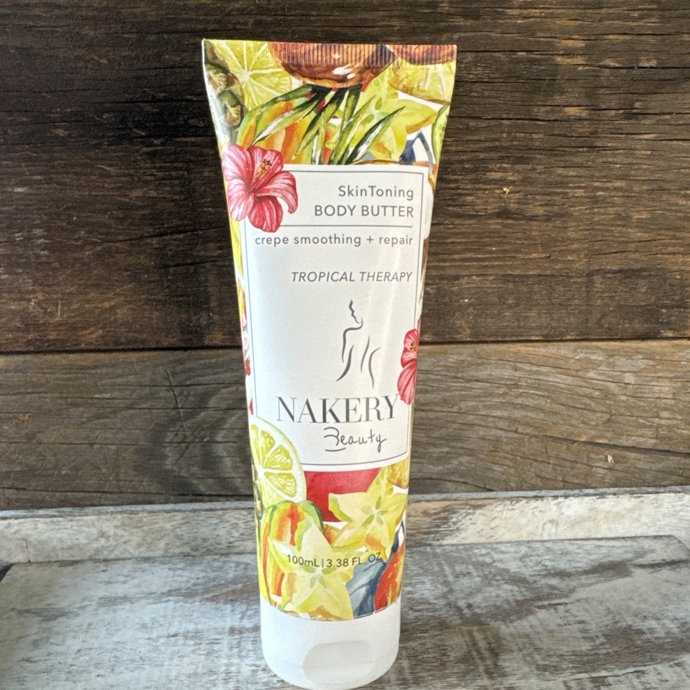 Nakery Beauty Skin Toning Body Butter Tropical Therapy 100 ml | Sealed NEW‎
